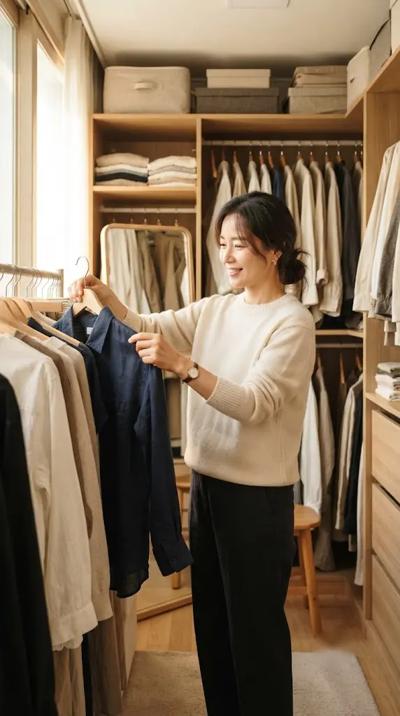 옷 찾느라 헤매지 않는 드레스룸